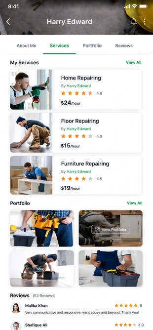 Home-services-mobile-app-development